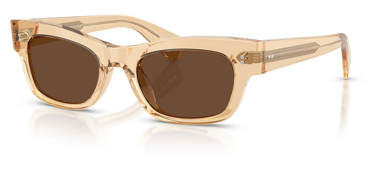 Oliver Peoples OV5609SU Sonia Sunglasses - Champagne / Terra Polarised