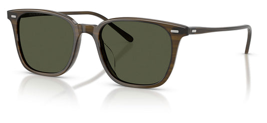 Oliver Peoples OV5614SU Laedin Sunglasses - Olive Wood / G-15