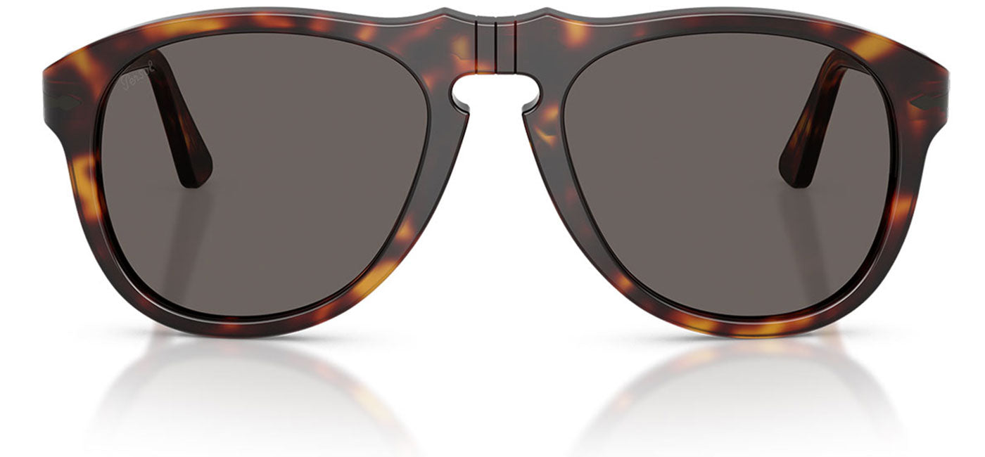 Persol PO0649NE Sunglasses - Havana / Dark Grey
