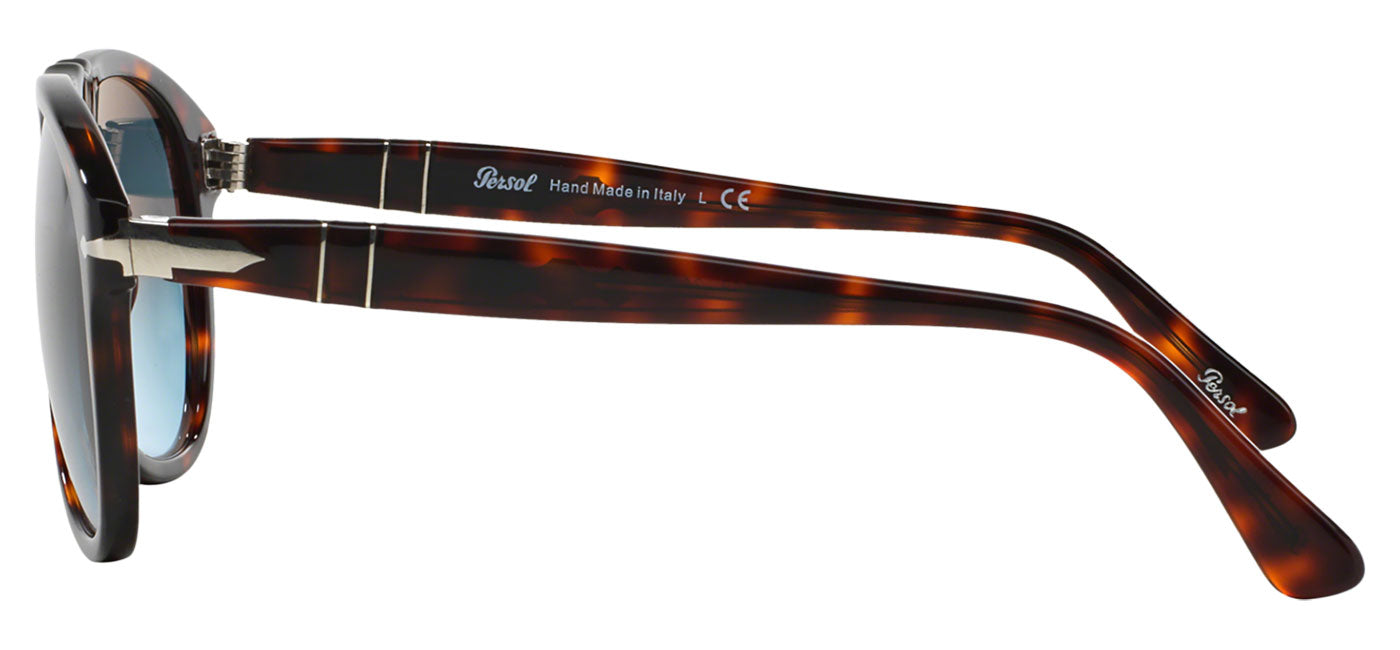 Persol PO0649 Sunglasses - Havana / Crystal Sky Gradient