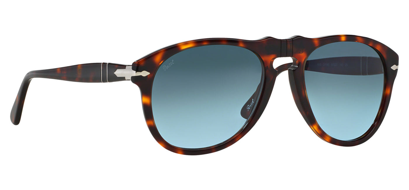 Persol PO0649 Sunglasses - Havana / Crystal Sky Gradient