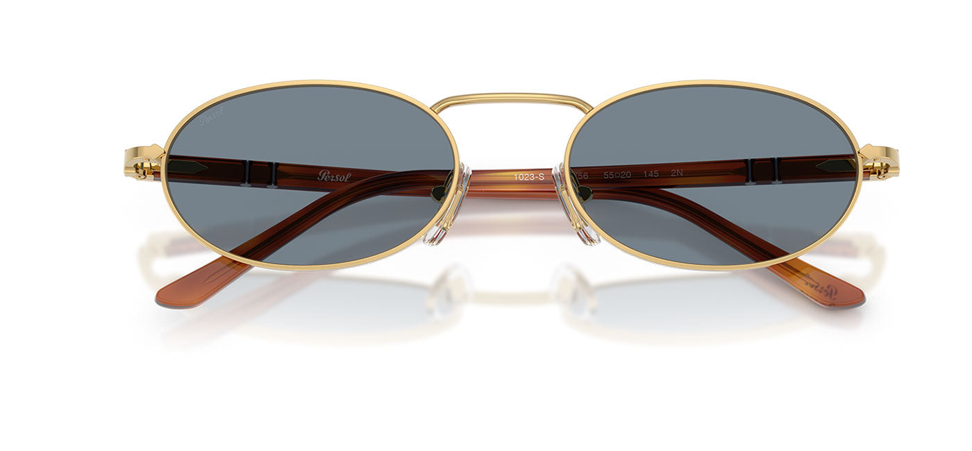 Persol PO1023S Sunglasses - Gold / Blue