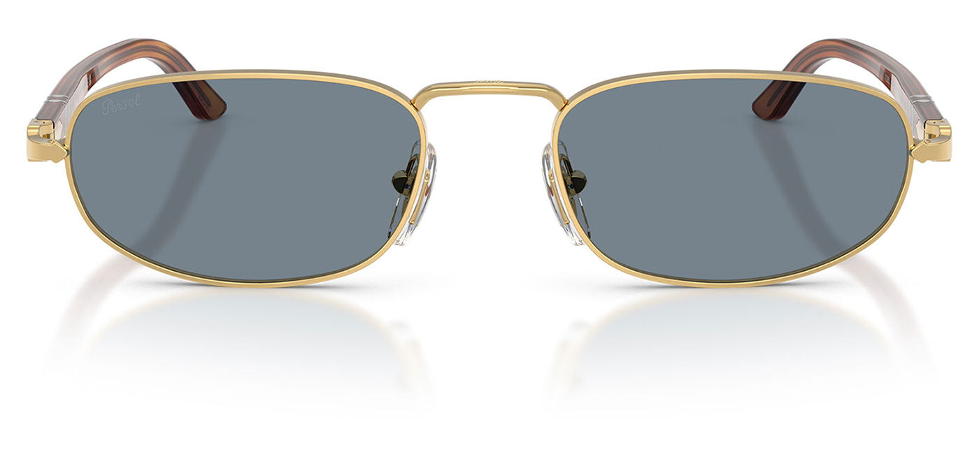 Persol PO1028S Sunglasses - Gold / Light Blue