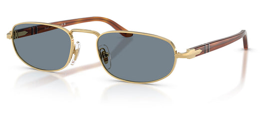 Persol PO1028S Sunglasses - Gold / Light Blue