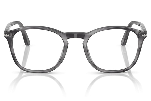 Persol PO3007V Glasses - Striped Grey