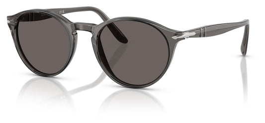Persol PO3092SM Sunglasses - Transparent Grey / Dark Grey