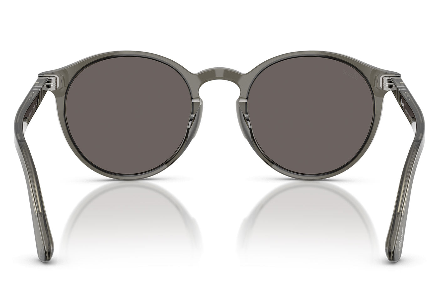 Persol PO3171S Sunglasses - Taupe Grey Transparent / Dark Grey