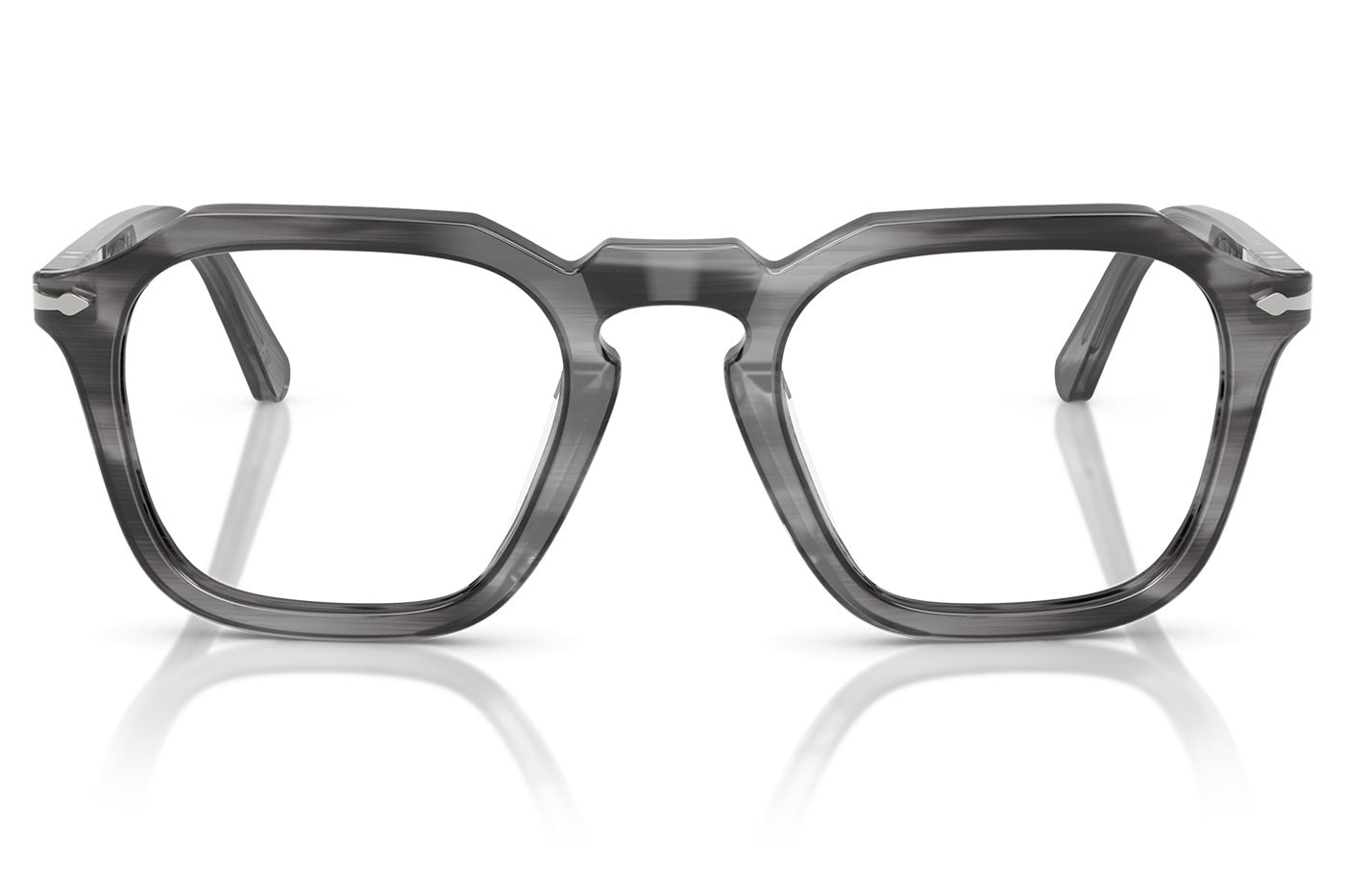 Persol PO3292V Glasses - Striped Grey