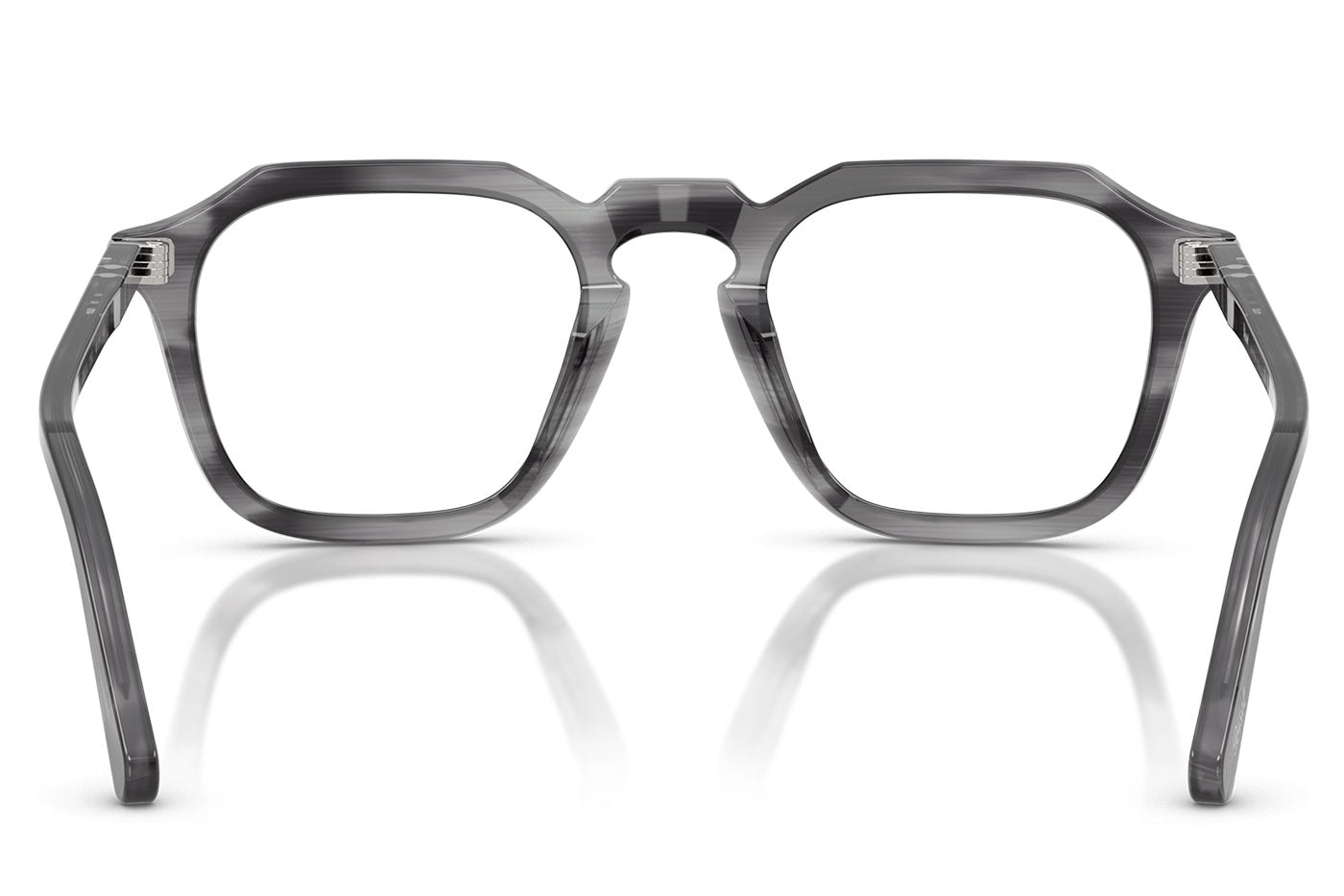 Persol PO3292V Glasses - Striped Grey