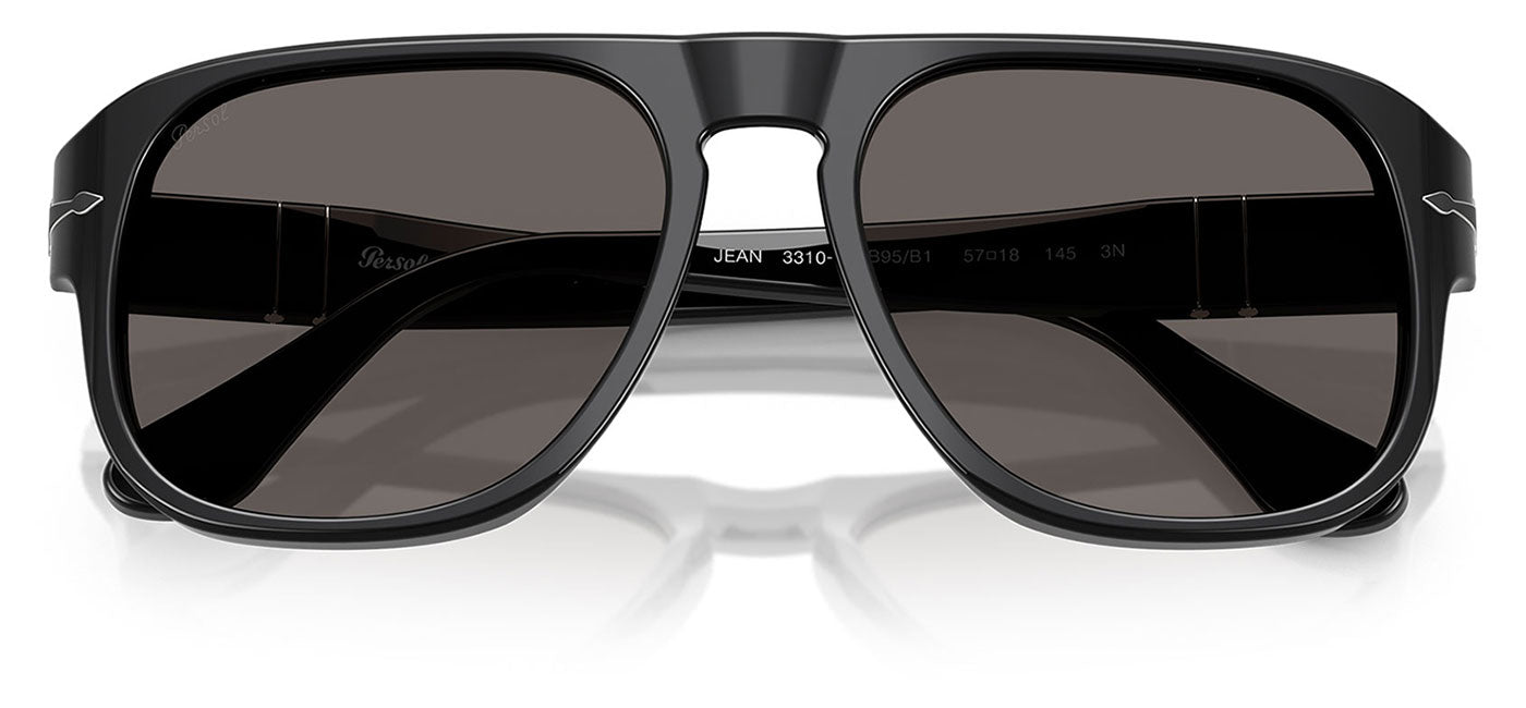 Persol PO3310S Jean Sunglasses - Black / Dark Grey