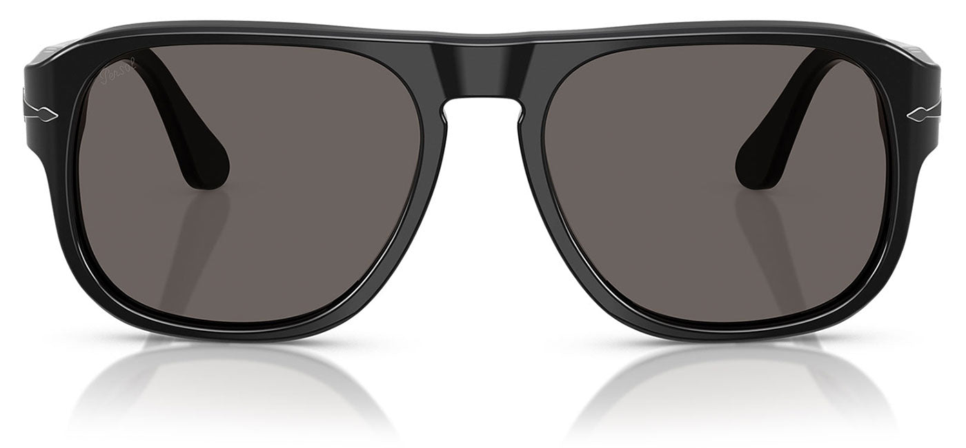 Persol PO3310S Jean Sunglasses - Black / Dark Grey