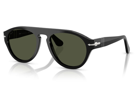 Persol PO3370S Sunglasses - Black / Green
