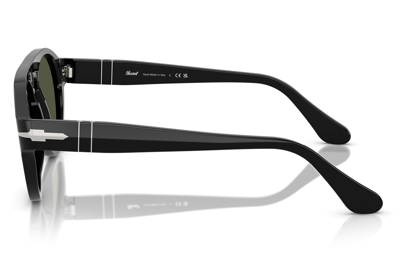 Persol PO3370S Sunglasses - Black / Green