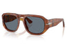 Persol PO3373S Vincent Sunglasses - Terra Di Siena / Light Blue