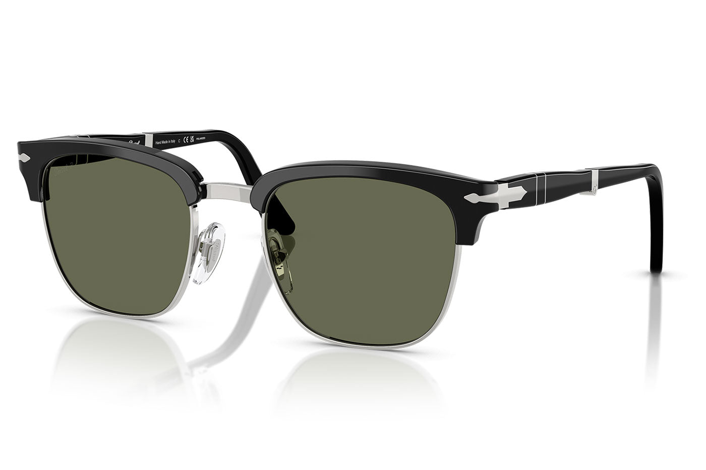Persol PO3375S Sunglasses - Black / Polar Green