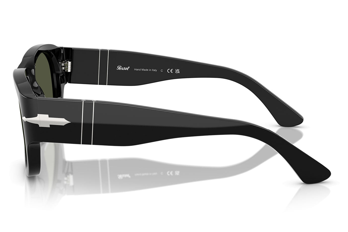 Persol PO3380S Sunglasses - Black / Green