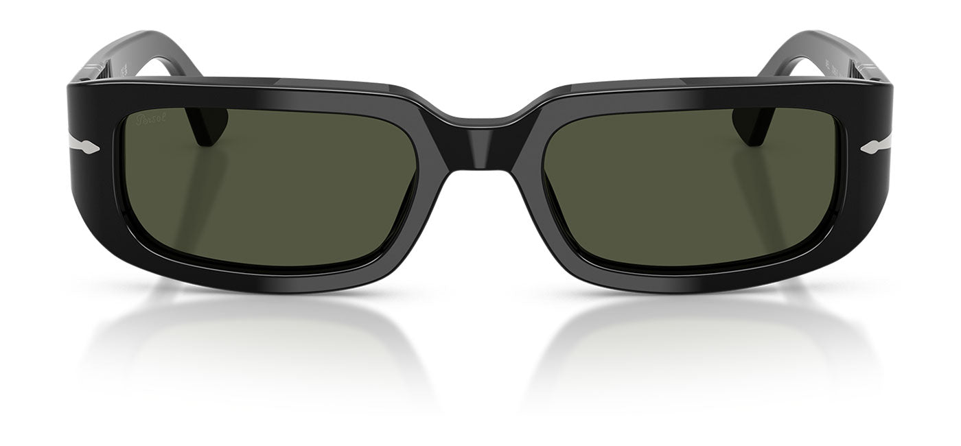 Persol PO3385S Mel Sunglasses - Black / Green