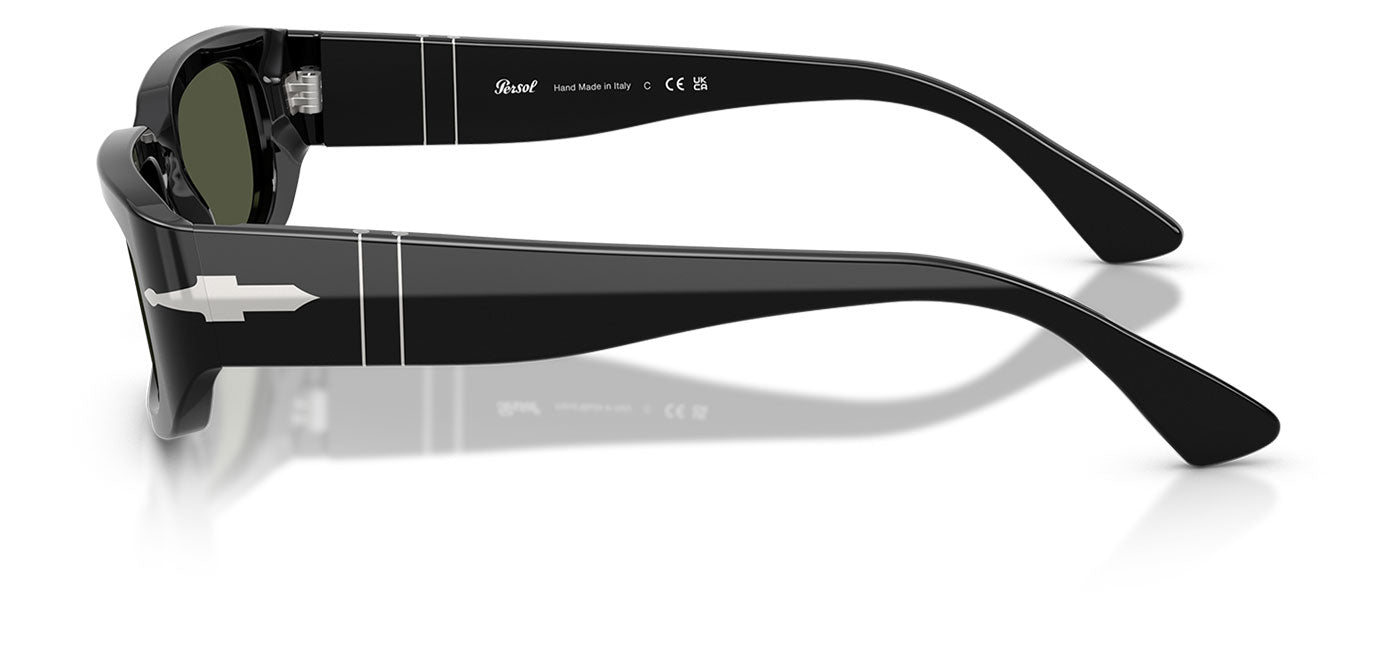 Persol PO3385S Mel Sunglasses - Black / Green