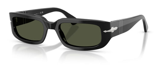 Persol PO3385S Mel Sunglasses - Black / Green