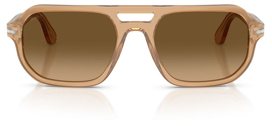 Persol PO3393S Guido Sunglasses - Opal Beige / Brown Gradient Brown