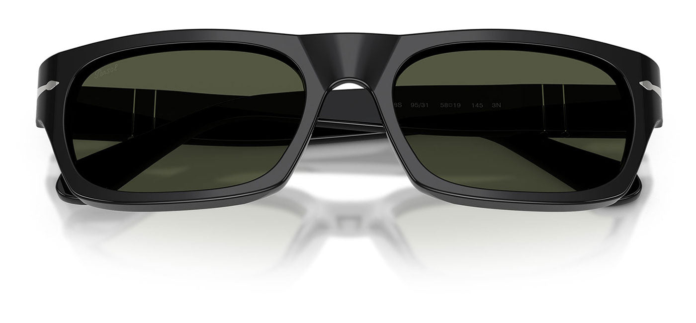 Persol PO3398S Sunglasses - Black / Green