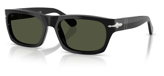 Persol PO3398S Sunglasses - Black / Green