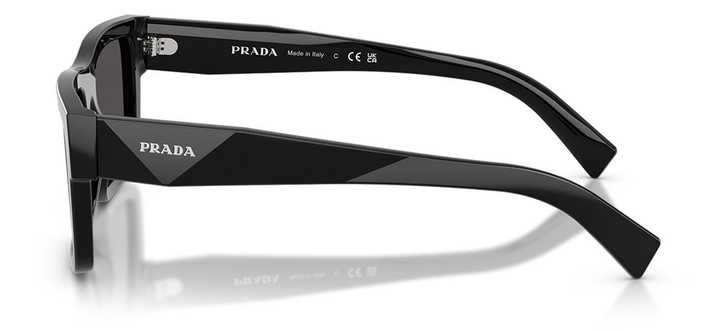 Prada PR 19WS Sunglasses - Black / Dark Grey