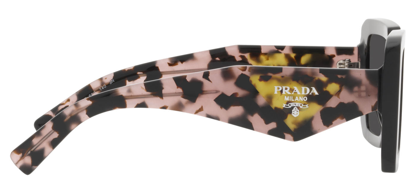 Prada PR 23YS Sunglasses - Black / Dark Grey