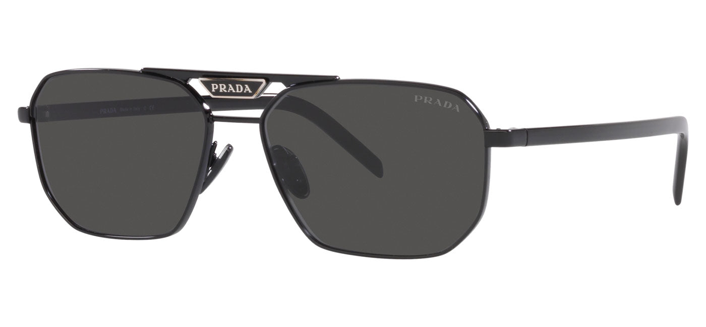 Prada PR 58YS Sunglasses - Black / Dark Grey
