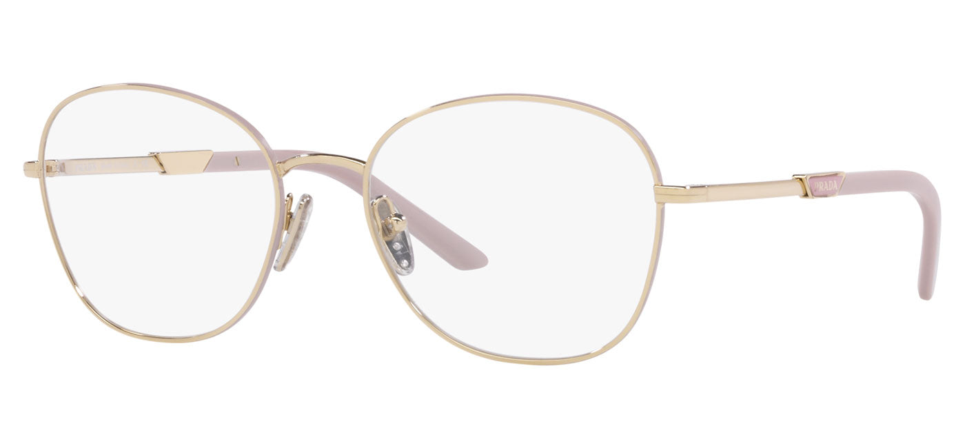 Prada PR 64YV Glasses - Pale Gold & Alabaster