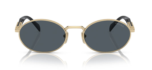Prada PR 65ZS Sunglasses - Pale Gold / Dark Grey