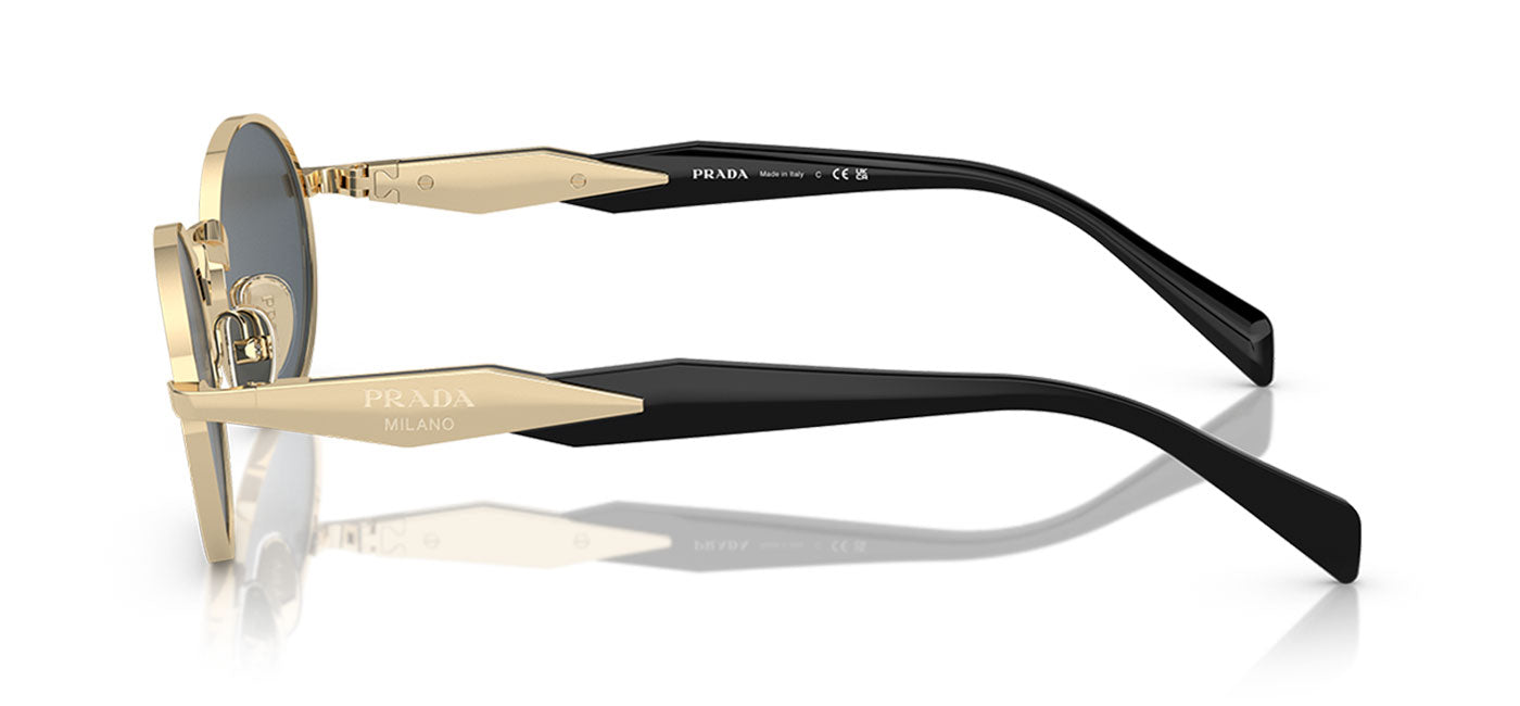 Prada PR 65ZS Sunglasses - Pale Gold / Dark Grey