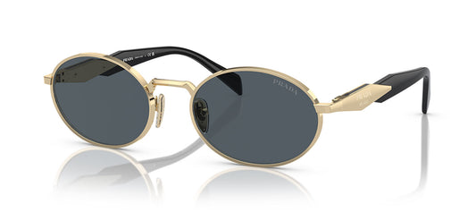 Prada PR 65ZS Sunglasses - Pale Gold / Dark Grey