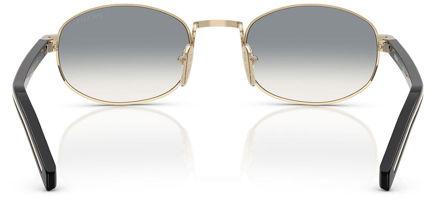 Prada PR B53S Sunglasses - Pale Gold/ Grey Gradient