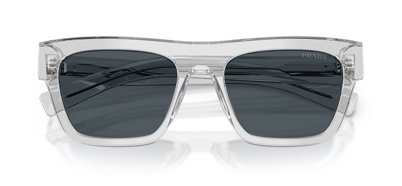 Prada PR C03S Sunglasses - Crystal Grey / Dark Grey