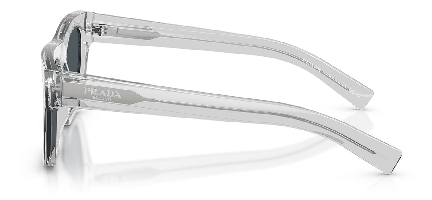 Prada PR C03S Sunglasses - Crystal Grey / Dark Grey
