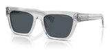Prada PR C03S Sunglasses - Crystal Grey / Dark Grey