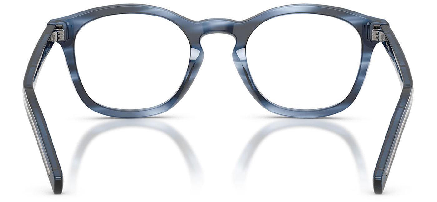 Prada PR C04V Glasses - Striped Blue
