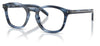 Prada PR C04V Glasses - Striped Blue