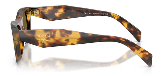 Prada PR C06S Sunglasses - Honey Tortoise / Dark Brown