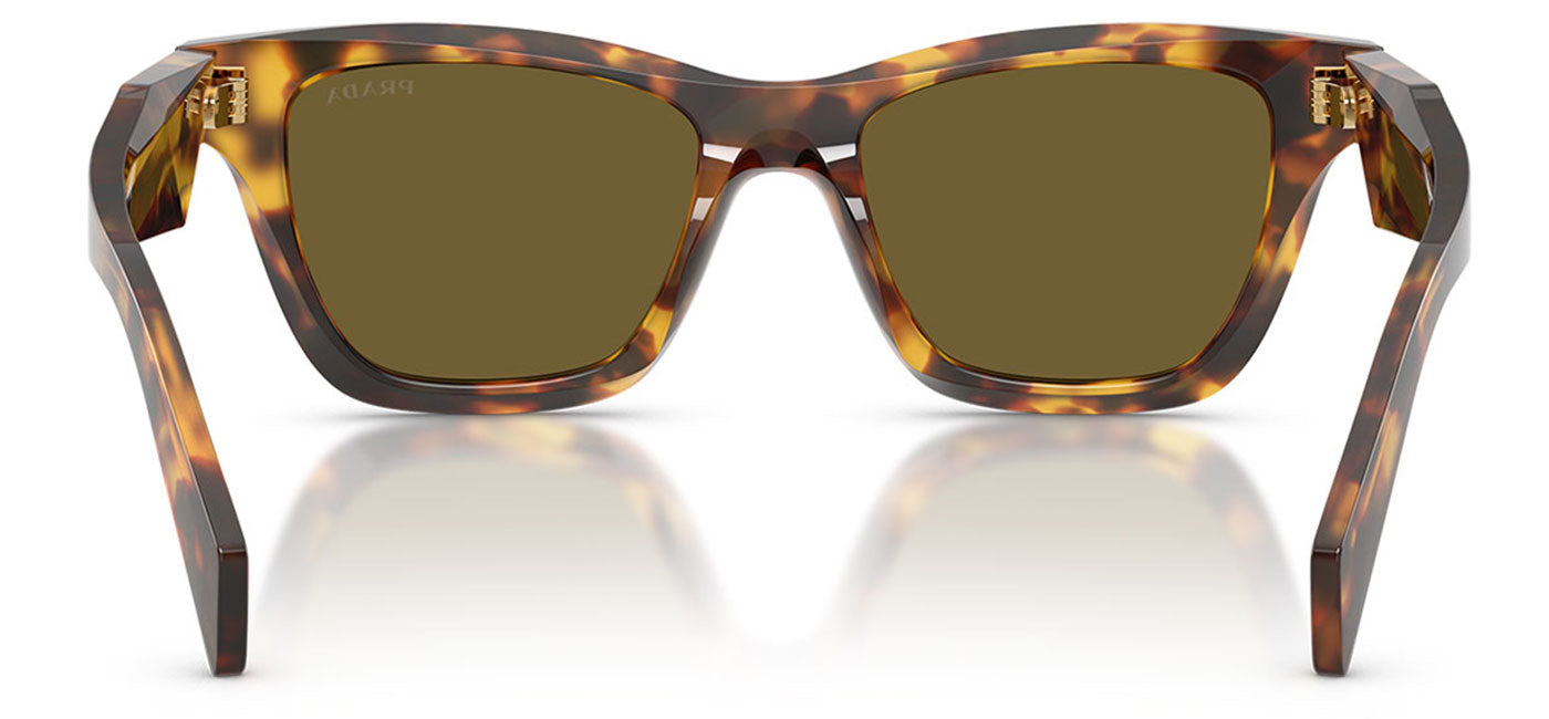 Prada PR C07S Sunglasses - Honey Tortoise / Dark Brown