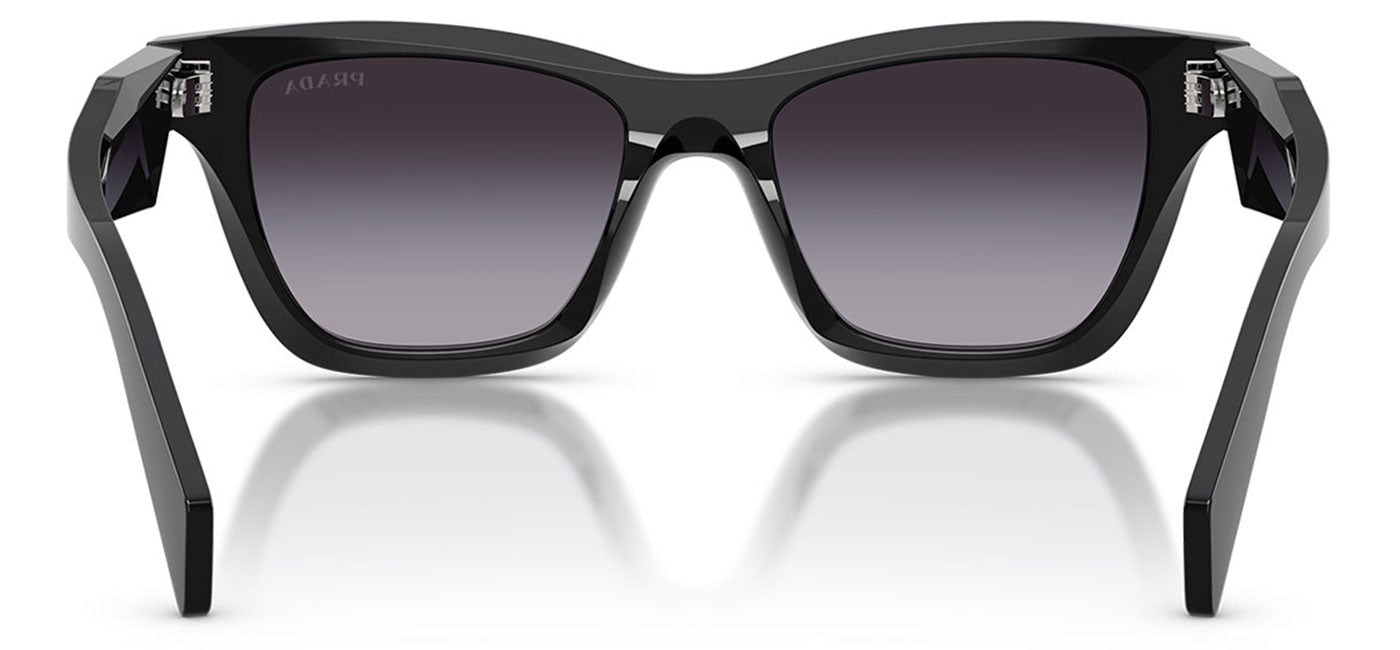 Prada PR C07S Sunglasses - Black / Grey Gradient