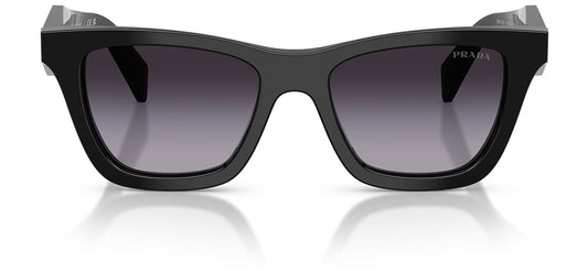 Prada PR C07S Sunglasses - Black / Grey Gradient