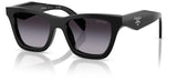 Prada PR C07S Sunglasses - Black / Grey Gradient
