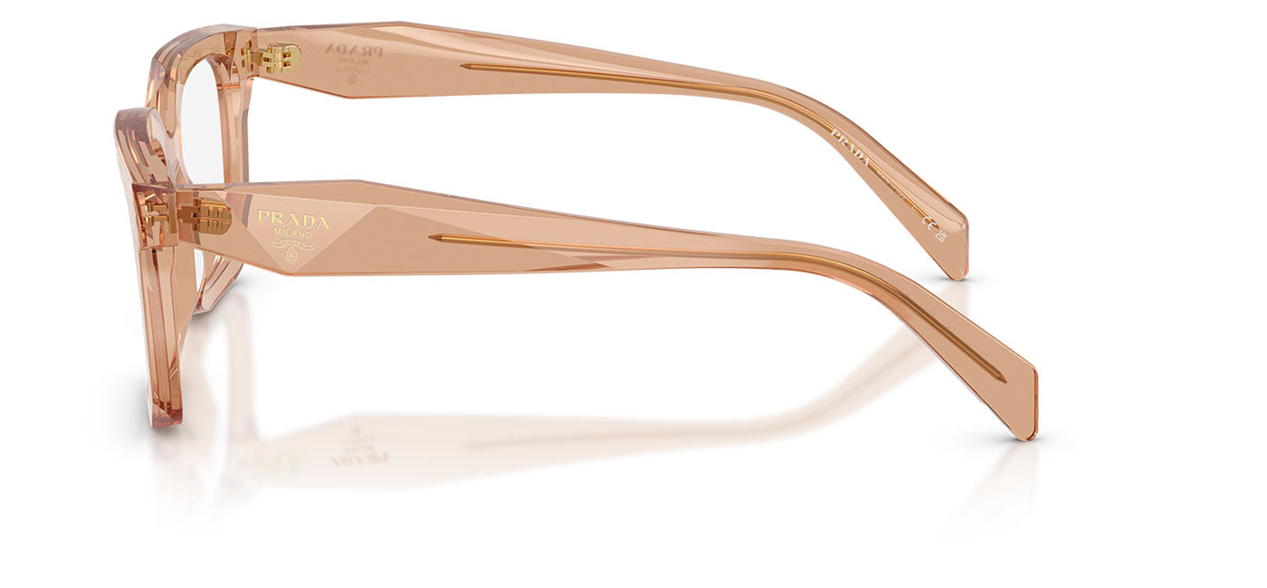Prada PR C08V Glasses - Transparent Chocolate