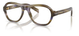 Prada PR C12V Glasses - Striped Lagoon