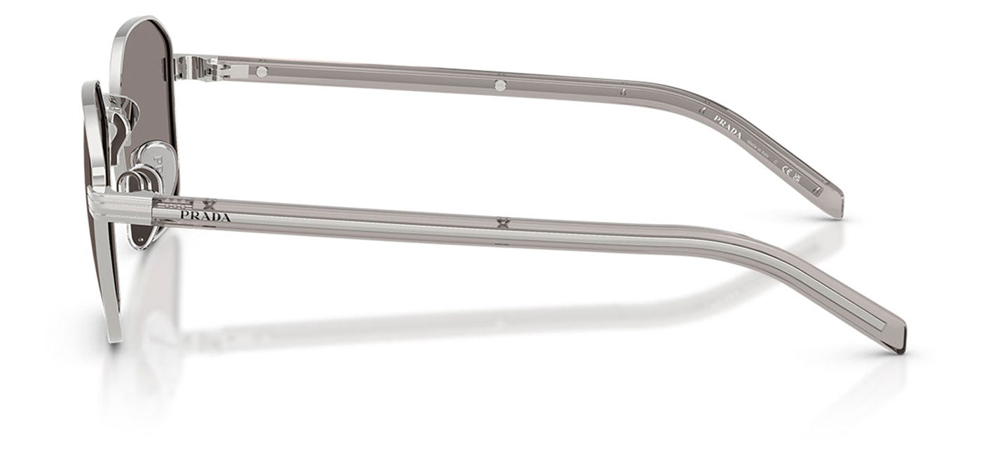 Prada PR C50S Sunglasses - Silver / Dark Grey