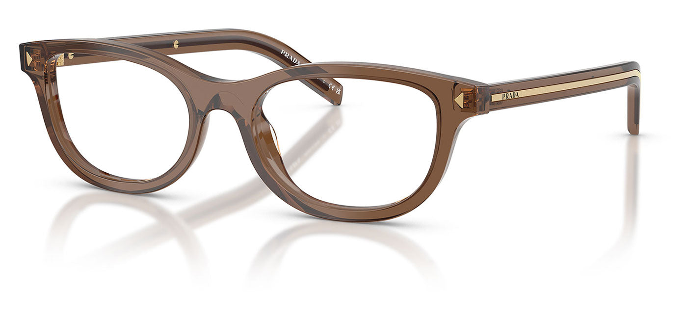 Prada PR D01VU Glasses - Transparent Clay