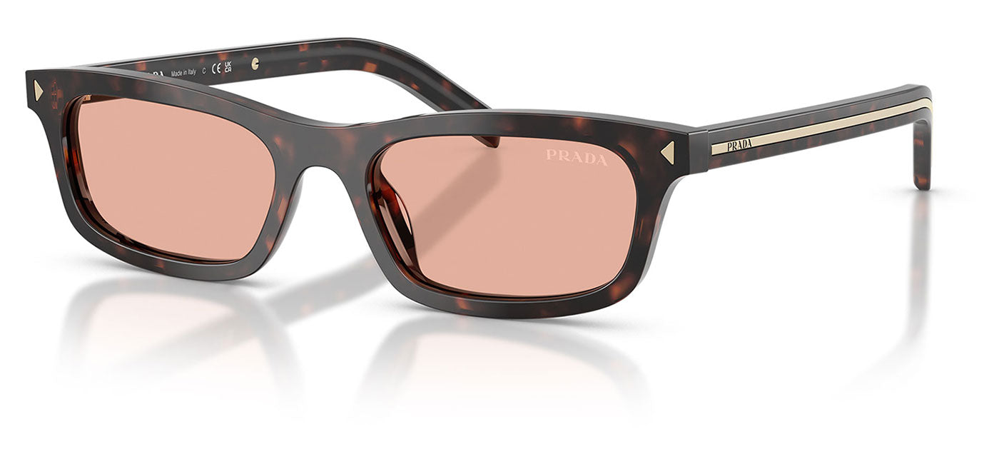 Prada PR D05S Sunglasses - Root Tortoise / Pink