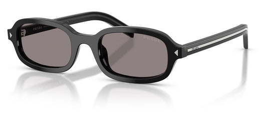 Prada PR D06S Sunglasses - Black / Grey